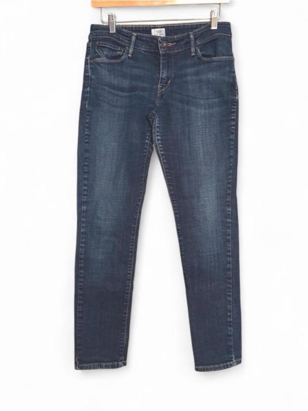 Levi's Women's Demi Curve Skinny Jeans Size 6/28 S/C Medium Dark Wash Stretch